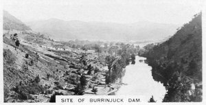 Burrinjuckin padon paikka, Uusi Etelä-Wales, Australia, 1928 tekijältä Unbekannt