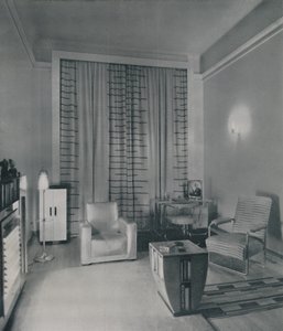 Olohuone, 1933. tekijältä Unbekannt