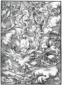 Luonnos viimeiselle tuomiolle Gerard dEuphratessa, Pariisi, 1549, 1870 tekijältä Unbekannt