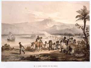 Orjasaattue maaliskuussa 1852 tekijältä Unbekannt