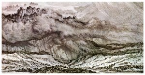 Snowdon, lähestyvä myrsky, 1853 1956 tekijältä Unbekannt