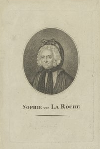 Sophie von La Roche, os. Gutermann von Gutershofen 1730-1807, n. 1800 tekijältä Unbekannt