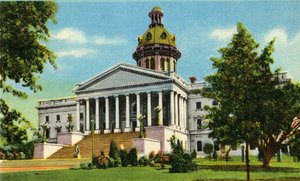 South Carolina State Capitol, Columbia, S.C., 1942. tekijältä Unbekannt