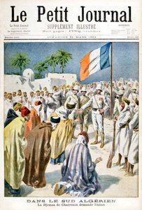 Algerian eteläpuolella Djemaa de Charrouin pyytää armoa, 1901 tekijältä Unbekannt