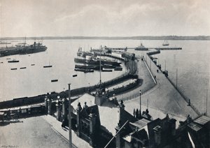 Southampton - Laituri, 1895 tekijältä Unbekannt
