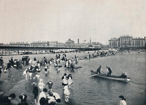 Southport - Laituri ja South Lake, 1895 tekijältä Unbekannt
