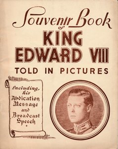 Kuningas Edward VIII:n matkamuistokirja: Kuvissa kerrottu, 1937 tekijältä Unbekannt