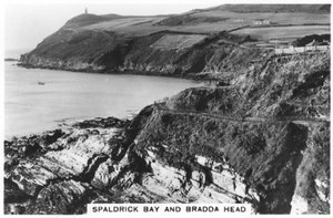 Spaldrick Bay ja Bradda Head, Mansaari, 1937 tekijältä Unbekannt