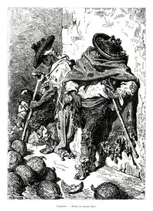espanjalaiset, 1886 tekijältä Unbekannt
