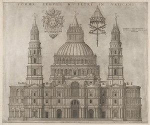 Rooman loiston peili: St. Pietari, 1547. tekijältä Unbekannt