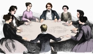 Spiritualistien kokous Leipzigissä, Saksassa, 1893 tekijältä Unbekannt