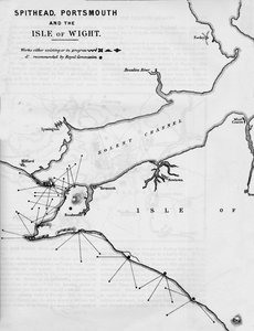 Spithead, Portsmouth ja Isle of Wight, 1884 tekijältä Unbekannt