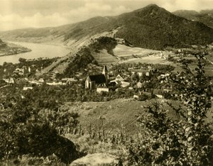 Spitz Tonavalla, Wachau, Ala-Itävalta, vuodelta 1935. tekijältä Unbekannt