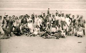 Urheilupäivä Gloucester-hotellin juhliin La Publente Beachillä, Jerseyssä, 1938 tekijältä Unbekannt