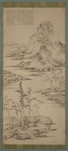 Spring Mists over a Riverside Pavilion, Ming-dynastia, 1368-1644. tekijältä Unbekannt