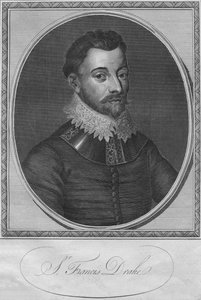 Arvon herra. Francis Drake, 1786. tekijältä Unbekannt
