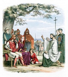 Saint Augustine of Canterbury d604 tekijältä Unbekannt
