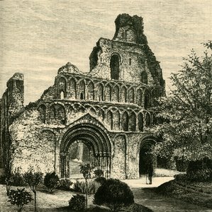 St. Botolphs Priory, 1898. tekijältä Unbekannt