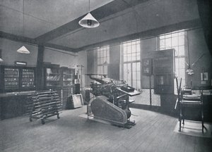 St. Bride Foundation School. Offsetpaino, 1917 tekijältä Unbekannt