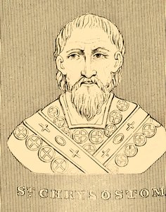 St. Chrysostomos, c349-407, 1830. tekijältä Unbekannt