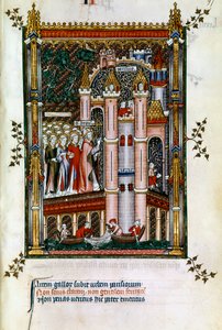 St Denis Pariisin porteilla, 1317 tekijältä Unbekannt