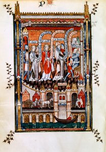 St Denis ennen Sissiniusta, 1317 tekijältä Unbekannt