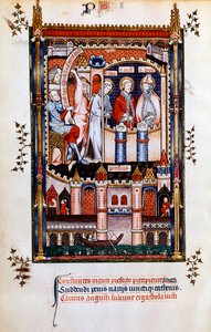 St Denis kahleissa, 1317 tekijältä Unbekannt