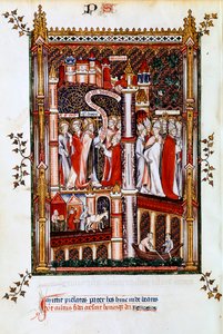 St Denis lähettää lähetyssaarnaajia, 1317 tekijältä Unbekannt