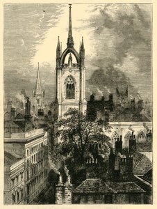 St. Dunstans-in-the-East, 1872. tekijältä Unbekannt