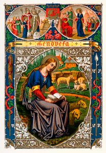 St Genevieve, 1886 tekijältä Unbekannt