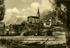 St Margarets Church, Kaprun, Itävalta, 1935. tekijältä Unbekannt