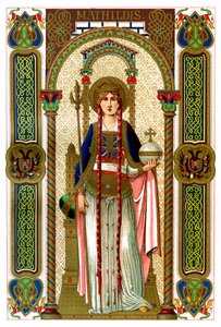 St Mathilda, 1886 tekijältä Unbekannt