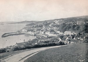 St. Mawes - Näytetään satama ja linna, 1895 tekijältä Unbekannt