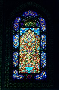 Lasimaalaus, Süleymaniye-moskeija, 1557 tekijältä Unbekannt