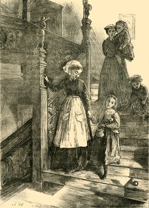 Cromwell Housen portaikko, 1876, c1876. tekijältä Unbekannt