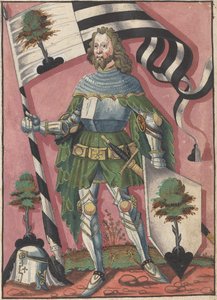 Standard Bearer, 1500-luvun toinen neljännes. tekijältä Unbekannt