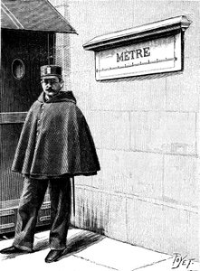 Standardimittari Petit Luxembourgissa, Pariisissa, 1904 tekijältä Unbekannt