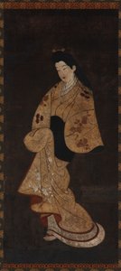 Pysyvä tyttöhahmo, Edo-kausi, 1700-luku. tekijältä Unbekannt
