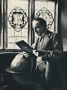 Stanley Baldwin Chequersin galleriassa vuonna 1925 tekijältä Unbekannt