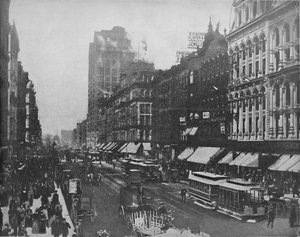 State Street, Chicago, 1897. tekijältä Unbekannt