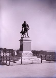 Francis Draken patsas Plymouthissa Devonissa, 1800-luvun loppu - 1900-luvun alku. tekijältä Unbekannt