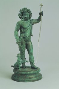Bacchuksen patsas, Pompei tekijältä Unbekannt
