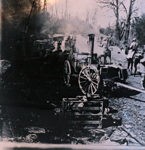 Höyryveturi, c1914-c1918 tekijältä Unbekannt