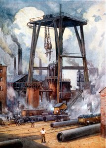 Terästehdas c1925 tekijältä Unbekannt