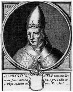 Stephen VII, katolisen kirkon paavi tekijältä Unbekannt
