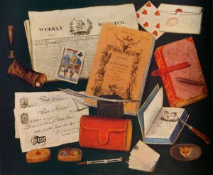 Asetelma, 1800-luku 1935 tekijältä Unbekannt
