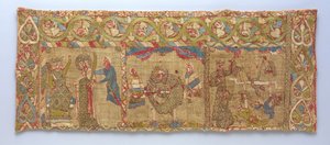 Roba amb el martiri de Santa Caterina, alemany, ca. 1200. finlandès tekijältä Unbekannt