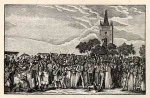 Stralau Fish Parade, noin 1865. tekijältä Unbekannt