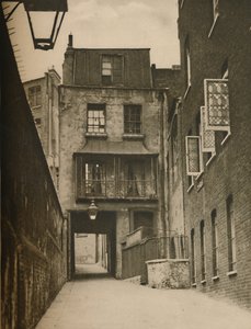 Strand Lane ja roomalaisen kylpylän sisäänkäynti, vuodelta 1935. tekijältä Unbekannt