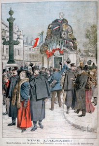 Strasbourgin patsas, Place de la Concorde, Pariisi, 1904 tekijältä Unbekannt